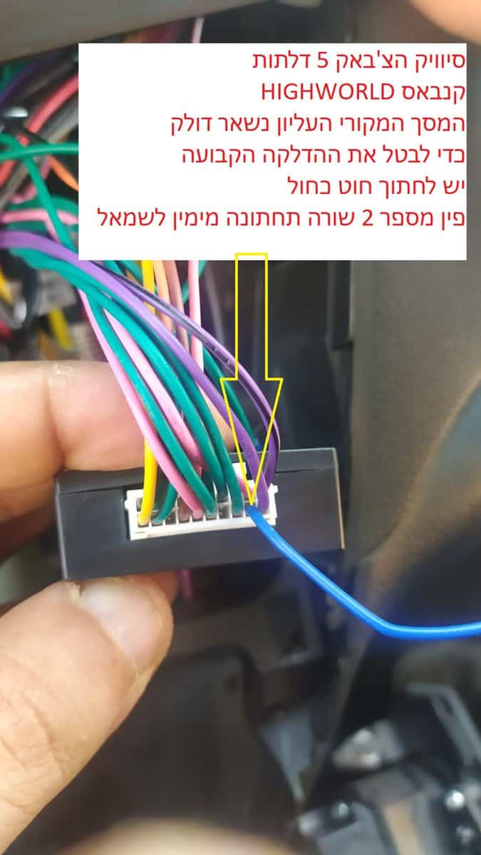 הונדה סיוויק 2012-2018 (HATCHBACK) מילת מפתח קנבוס