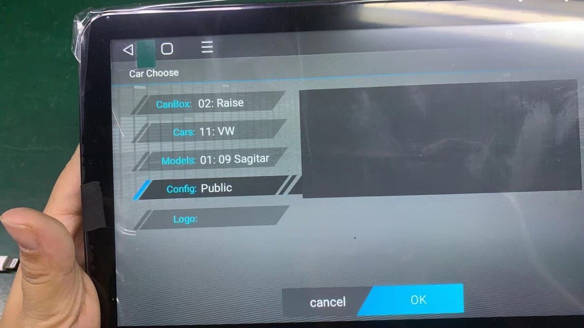 סאניאנג טיבולי בחר דגם רכב (Car Model Choose)