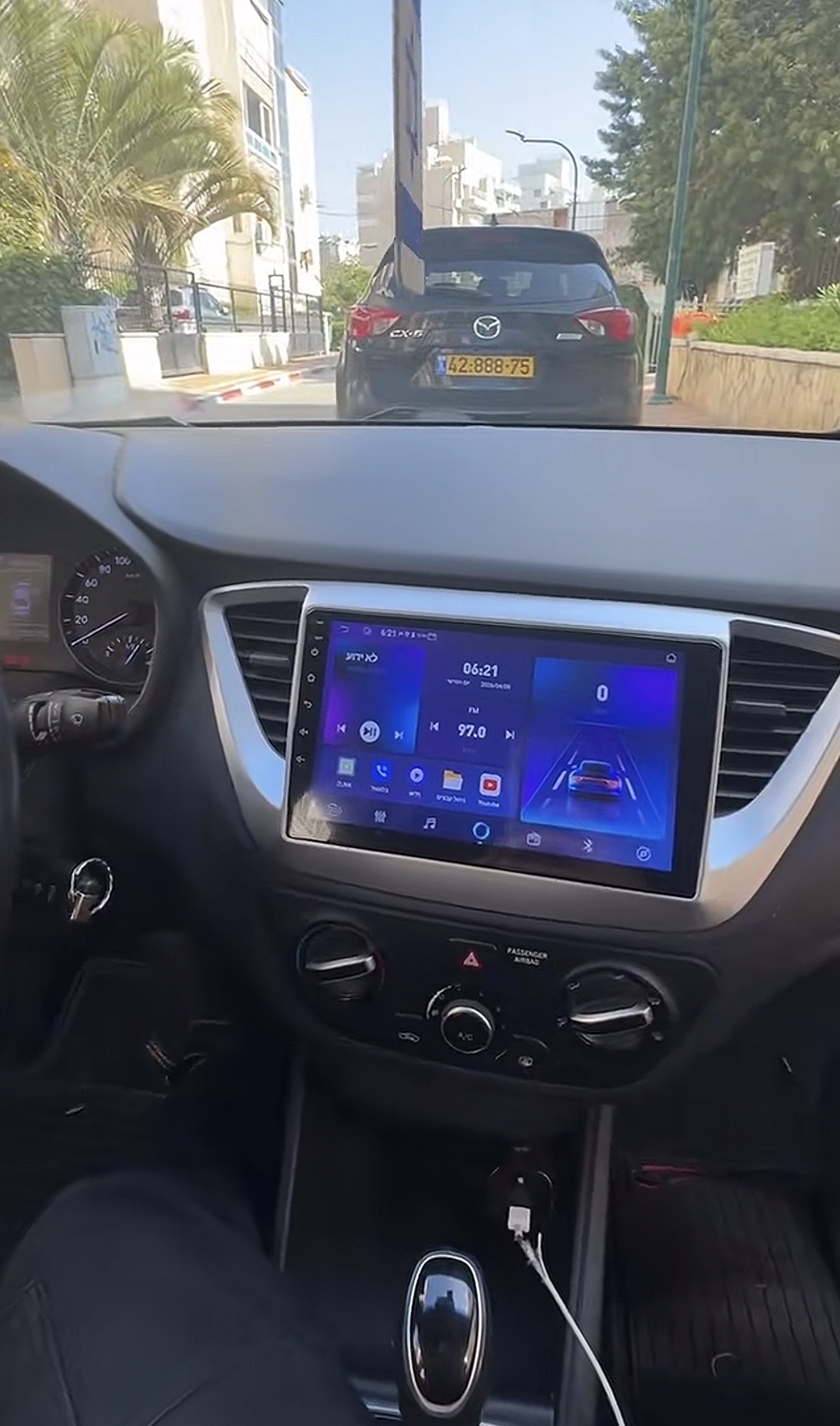 תמונה של מערכת מולטימדיה ליונדאי אקסנט 2019-2023