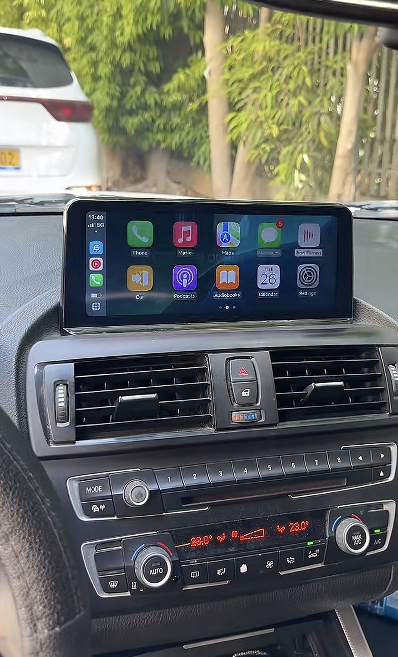 תמונת התקנה בב.מ.וו סדרה 1 2012-2019 מסך 10.25 אינץ