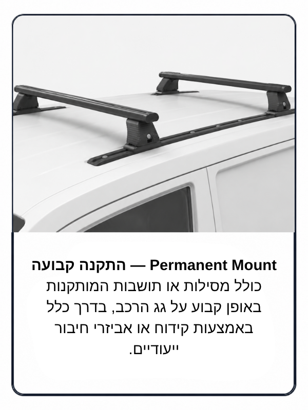 גגון לרכב פולקסווגן ⁦Volkswagen⁩, דגם ⁦Beetle⁩, שנת ⁦1998–2011⁩ – ⁦Aero ThruBar⁩, אורך ⁦110⁩ ס״מ