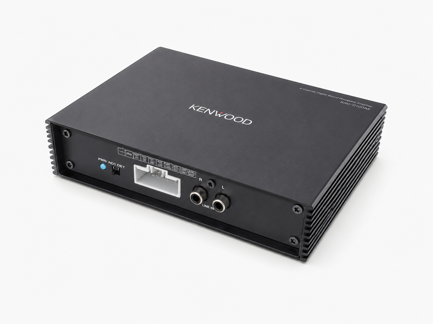 מגבר DSP לרכב KENWOOD KAC-C100A5 עם עיבוד סאונד דיגיטלי  קוד