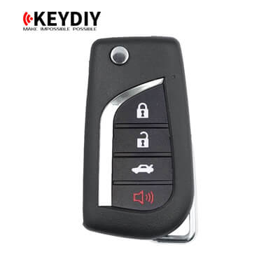 KeyDiy KD אוניברסלי Remote B Series Toyota Type עם 4 כפתורים B13-4