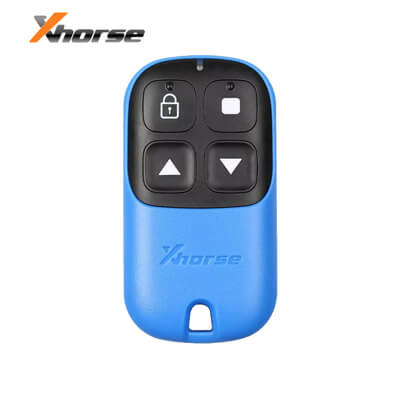 Xhorse VVDI Key Tool Blue Wired שלט לרכב, 4 כפתורים XKXH04EN