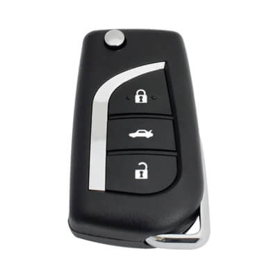 Xhorse VVDI Key Tool Toyota Style Super Remote, 3 כפתורים, XT27 Super Chip XETO00EN