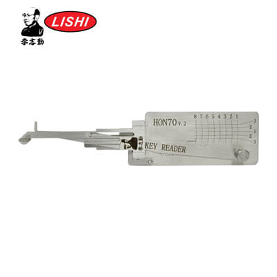 מקורי Lishi HON71 HON70 V2 Decoder & Reader ל Honda Motorcycle Lishi Tool