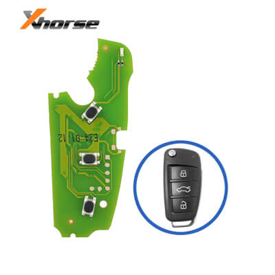 Xhorse XZADM1EN Special Remote Board עם XT27B Chip & 3 כפתורים ל Audi MQB48 Models