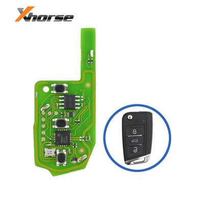 Xhorse XZVGM1EN Special Remote Board עם XT27B Chip & 3 כפתורים ל Volkswagen MQB48 Models