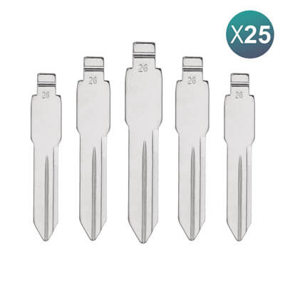 KeyDiy Xhorse מפתח שלט Blade ל Chevrolet GM40 25Pcs מארז