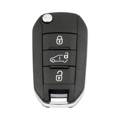 Citroen C3 - Berlingo 2016-2024 שלט מתקפל, 3 כפתורים 1617021380 433MHz, HUF8435, HU83
