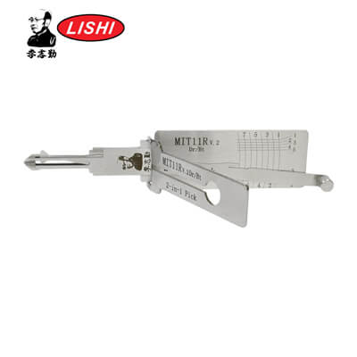 מקורי Lishi MIT11R 2-in-1 Pick & Decoder ל Mitsubishi Lishi Tool