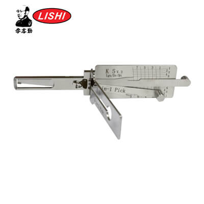 מקורי Lishi K5 3-in-1 Pick & Decoder ל Hyundai & Kia 2016+ Lishi Tool Anti Glare