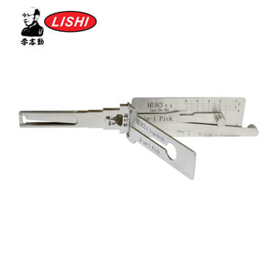 מקורי Lishi HU83-AG 3-in-1 Pick & Decoder ל Peugeot Lishi Tool Anti Glare