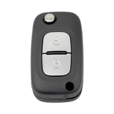 Renault Clio, Master, Twingo 2006+ שלט מתקפל, 2 כפתורים 7701210033 433MHz, 1618477A, VA2