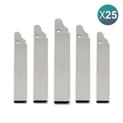 Peugeot, Citroen 2003+ מפתח שלט מתקפל Blade, HU83 25Pcs מארז