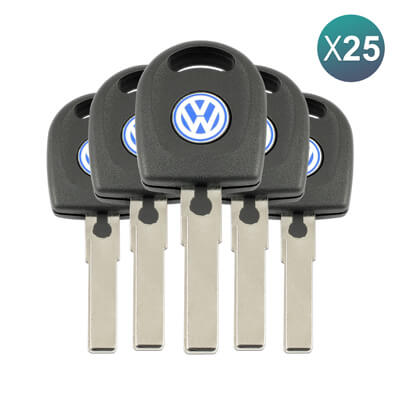 Volkswagen מפתח ללא שבב, HU66 25Pcs מארז