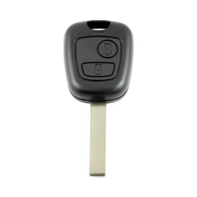 מקורי Peugeot 307 2001-2009 מפתח שלט, 2 כפתורים 6554RC 433MHz, HU83