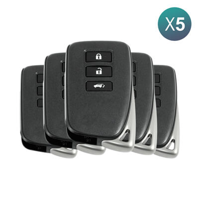 Lexus LX450 LX460 LX570 NX200 2015+ מפתח חכם, 3 כפתורים 89904-78591 433MHz, BG1EW P1 A8 5Pcs מארז