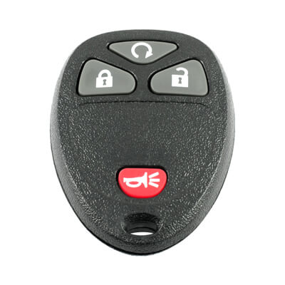 Gmc Sierra, Chevrolet Silverado 2012-2014 שלט לרכב, 4 כפתורים, 433MHz