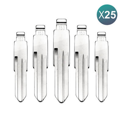 KeyDiy Xhorse מפתח שלט Blade ל Renu HU136 25Pcs מארז