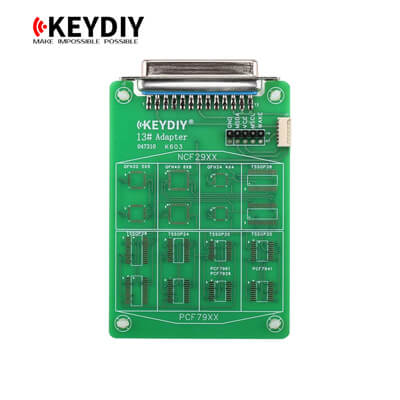 KeyDiy #13 NCF29XX מתאם ל Reading Remote Chip Data from Water-damaged or Broken 5C & 5D Keys Used עם KD-MAX KD-X4