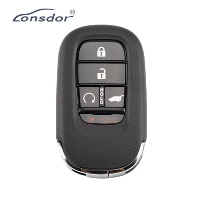 Lonsdor מפתח חכם Honda Style ID46 ID47 ID4A עם 5 כפתורים SUV