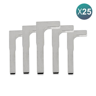 Volvo 2018-2025 להב למפתח חכם 31391439, HU101 25Pcs מארז