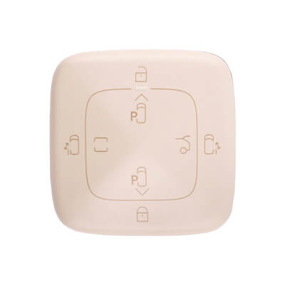 מקורי Zeekr 001, 007, 7x 2021-2024 מפתח חכם, 4 כפתורים P6608079911WA1 433MHz White