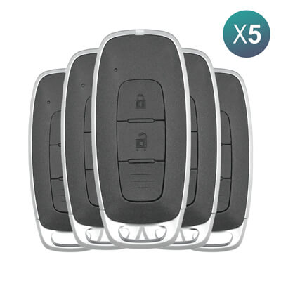 Nissan X-Trail Kicks Rogue Ariya 2023+ מפתח חכם, 2 כפתורים 285E3-5MR0B 433MHz, KR5TXPZ1 5Pcs מארז