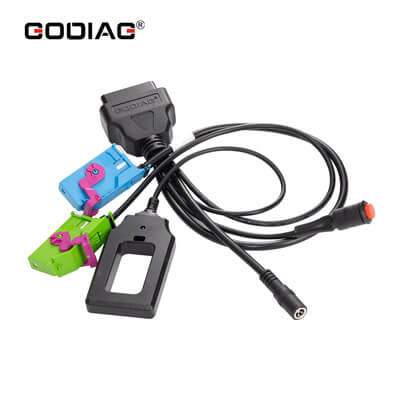 GODIAG GT112 K-Line Test Platform ל VAG VW Audi 2nd & 3rd Generation Dashboard IMMO Key Matching Test כבל