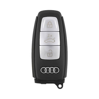 Audi 2021-2026 כיסוי למפתח חכם, 3 כפתורים MLB Systems Chrome