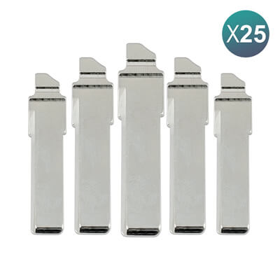 Volkswagen, Audi 2005+ מפתח שלט מתקפל Blade, HU66 25Pcs מארז