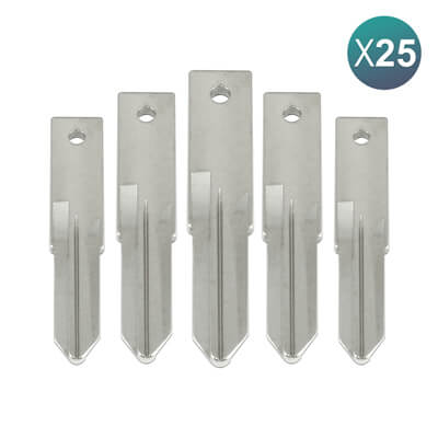 Renu 2004+ מפתח שלט להב מפתח, VAC102 25Pcs מארז