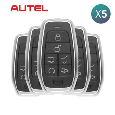 Autel Independent אוניברסלי מפתח חכם 6 כפתורים IKEYAT006EL 5Pcs מארז