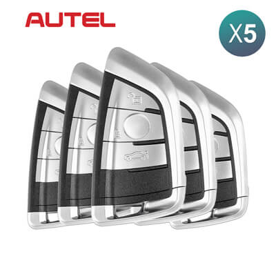 Autel אוניברסלי מפתח חכם 3 כפתורים Bmw Style IKEYBW003AL 5Pcs מארז