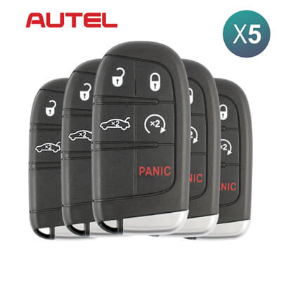 Autel אוניברסלי מפתח חכם 5 כפתורים Chrysler Style IKEYCL005AL 5Pcs מארז