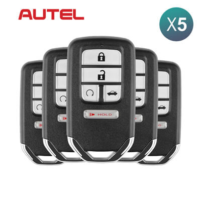 Autel אוניברסלי מפתח חכם 5 כפתורים Honda Style IKEYHD005AL 5Pcs מארז
