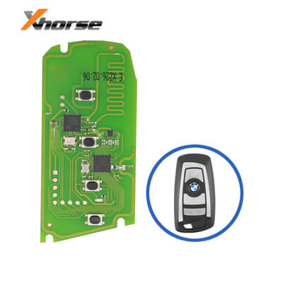Xhorse XSBMB1EN BMW כרטיס אלקטרוני למפתח חכם BMW Bread Style ל F/G Chassis BDC2 BDC3 4 כפתורים