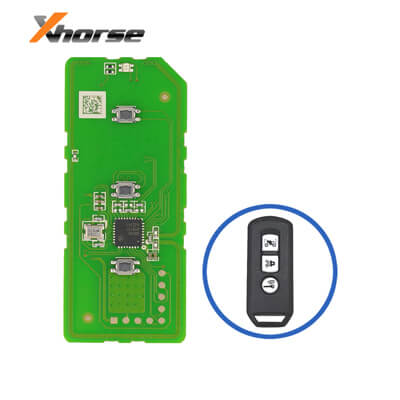 Xhorse XZBTM1EN Special כרטיס למפתח חכם עם 3 כפתורים ל Honda Motorcycles
