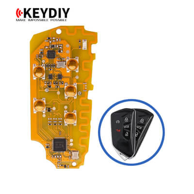 KeyDiy KD Volkswagen Audi 5C 5D MQB49 כרטיס למפתח חכם 5 כפתורים FGB25-5