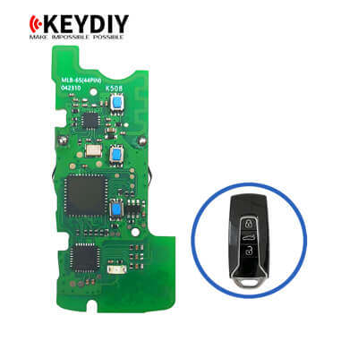 KeyDiy KD Volkswagen MLB כרטיס למפתח חכם 3 כפתורים MLB65-3 433MHz (OEM Solution)