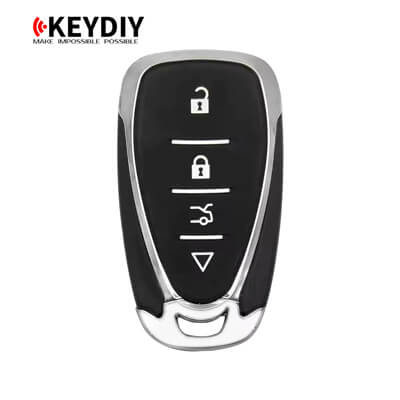 KeyDiy KD אוניברסלי מפתח חכם ZB Series Chevrolet Type עם 4 כפתורים ZB32-4