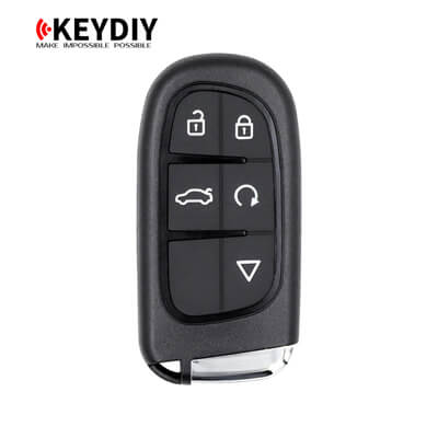 KeyDiy KD אוניברסלי מפתח חכם ZB Series Jeep Type עם 5 כפתורים ZB34-5