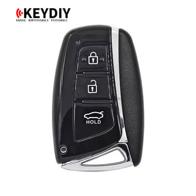 KeyDiy KD אוניברסלי מפתח חכם ZB Series Hyundai Type עם 3 כפתורים ZB39-3