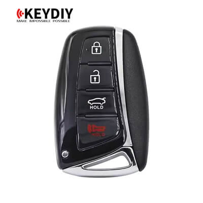 KeyDiy KD אוניברסלי מפתח חכם ZB Series Hyundai Type עם 4 כפתורים ZB39-4