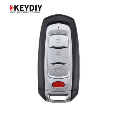 KeyDiy KD אוניברסלי מפתח חכם ZB Series Geely Type עם 4 כפתורים ZB45-4