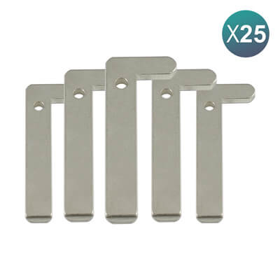 Renu 2016-2026 להב למפתח חכם, VA2 25Pcs מארז