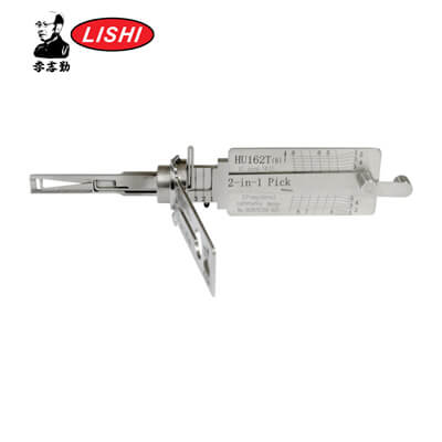 מקורי Lishi HU162-SC9 9Cut 2-in-1 Pick & Decoder ל VW 2015+ Lishi Tool