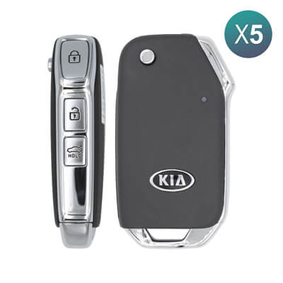 מקורי Kia Cerato 2018-2020 שלט מתקפל, 3 כפתורים 95430-M6300 433MHz, TG00520 5Pcs מארז