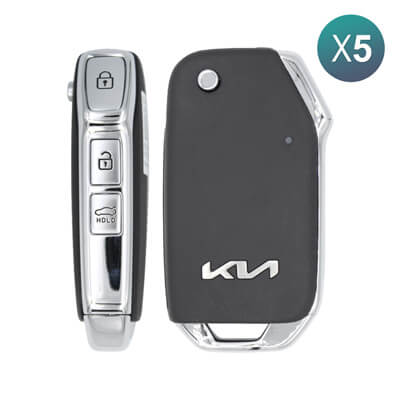 מקורי Kia Cerato 2021-2023 שלט מתקפל, 3 כפתורים 95430-M6700 433MHz, TG00520 5Pcs מארז